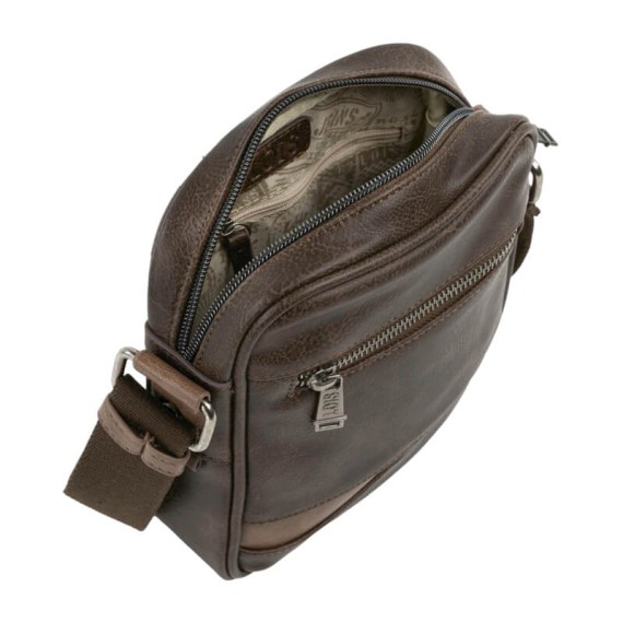 Bolsa de Tiracolo para Homem Lois GRANT Castanha | Ref. 237.31021602