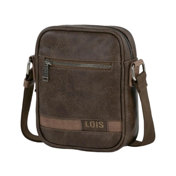 Bolsa de Tiracolo para Homem Lois GRANT Castanha | Ref. 237.31021602