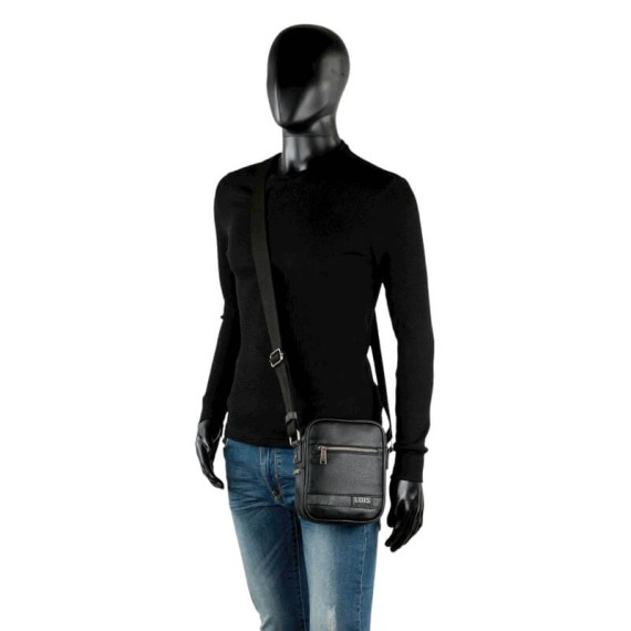 Bolsa de Tiracolo para Homem Lois GRANT Preta | Ref. 237.31021601
