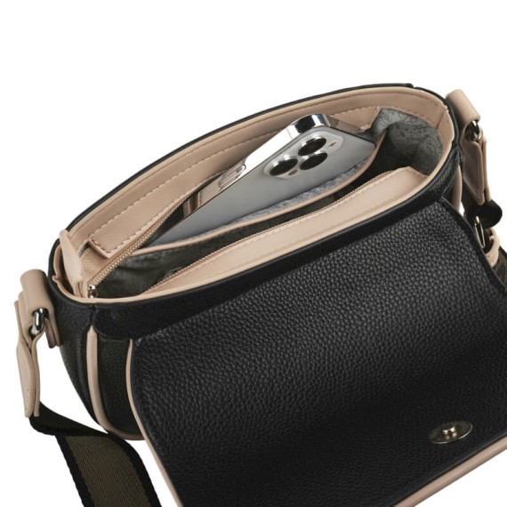 Mala de Senhora para Tiracolo Lois CHANDLER Preta | Ref. 237.31938504