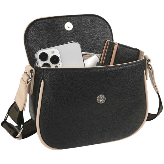 Mala de Senhora para Tiracolo Lois CHANDLER Preta | Ref. 237.31938504