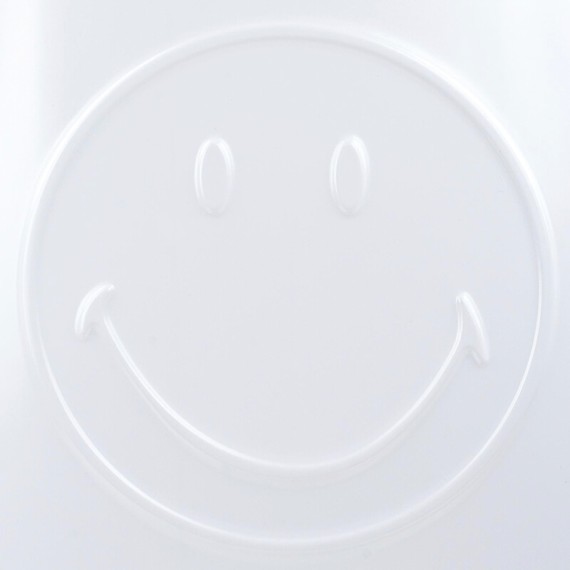 Mala de Viagem / Trolley Médio 68cm 4 Rodas Smiley Originals Branco/Preto | Ref. 237.18016003 Mala de Viagem / Trolley Médio 68cm 4 Rodas Smiley Originals Branco/Preto | Ref. 237.18016003