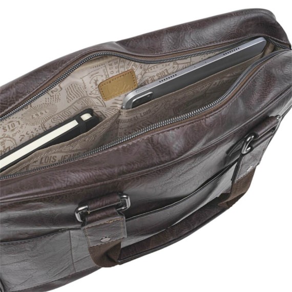 Pasta para Portátil 15.6” Lois WARREN Castanha | Ref. 237.31734002