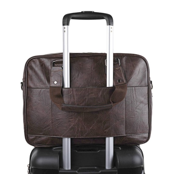 Pasta para Portátil 15.6” Lois WARREN Castanha | Ref. 237.31734002