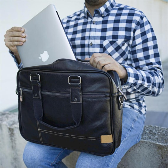 Pasta para Portátil 15.6” Lois WARREN Preta | Ref. 237.31734001