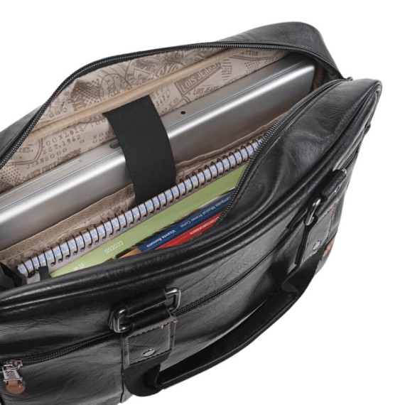 Pasta para Portátil 15.6” Lois WARREN Preta | Ref. 237.31734001