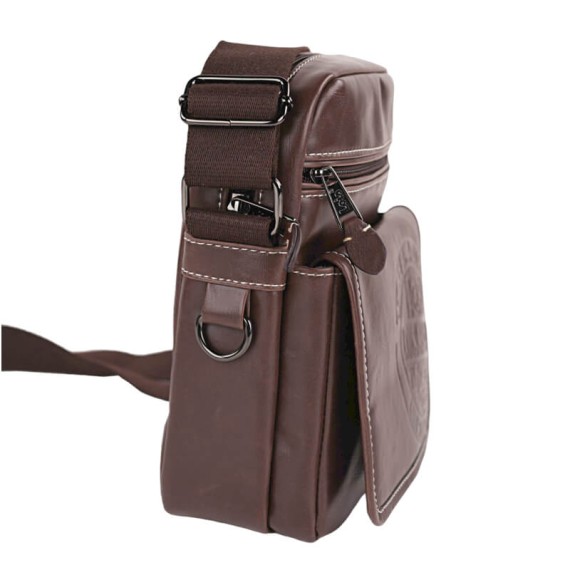 Bolsa de Tiracolo c/ Bolso Frontal Lois DESERT Castanha | Ref. 237.4022001