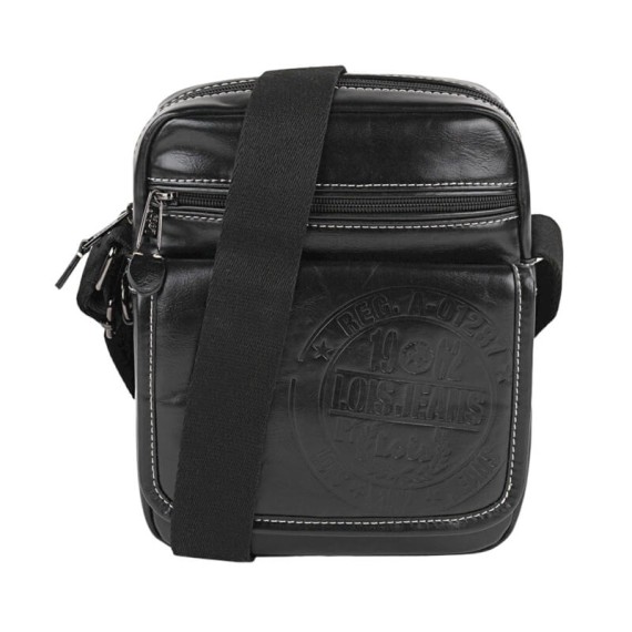 Bolsa de Tiracolo c/ Bolso Frontal Lois DESERT Preta | Ref. 237.4022002