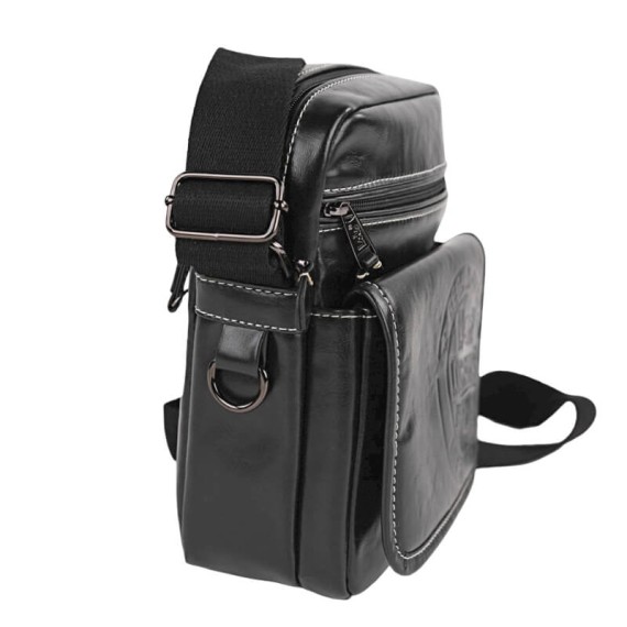 Bolsa de Tiracolo c/ Bolso Frontal Lois DESERT Preta | Ref. 237.4022002