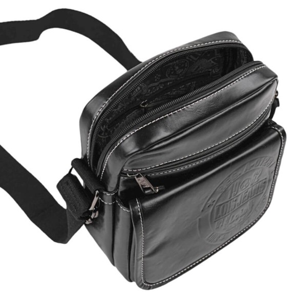 Bolsa de Tiracolo c/ Bolso Frontal Lois DESERT Preta | Ref. 237.4022002