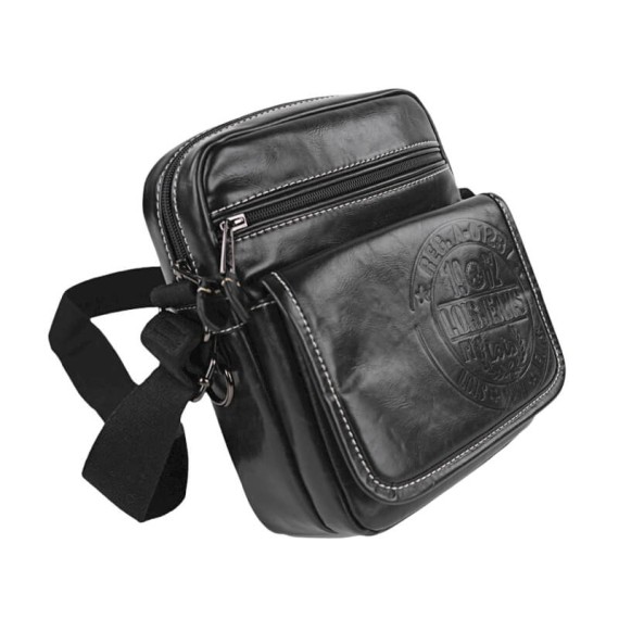 Bolsa de Tiracolo c/ Bolso Frontal Lois DESERT Preta | Ref. 237.4022002