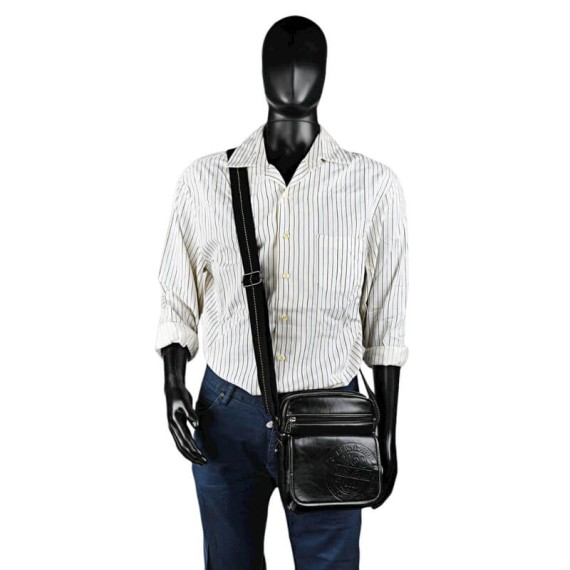 Bolsa de Tiracolo c/ Bolso Frontal Lois DESERT Preta | Ref. 237.4022002