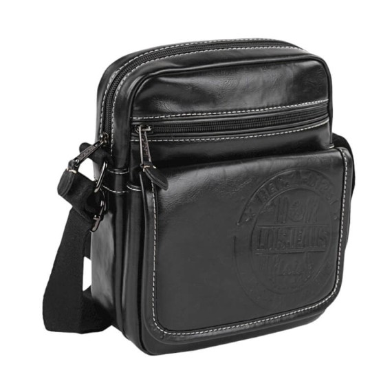Bolsa de Tiracolo c/ Bolso Frontal Lois DESERT Preta | Ref. 237.4022002