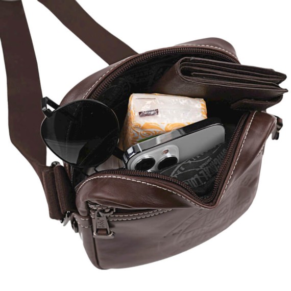 Bolsa de Tiracolo Lois DESERT Castanha | Ref. 237.4021401