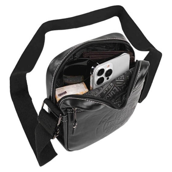 Bolsa de Tiracolo Lois DESERT Preta | Ref. 237.4021402