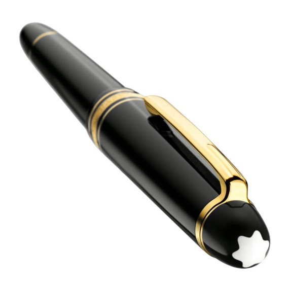 Caneta-tinteiro MONTBLANC (F) Meisterstück Classique Revestida Ouro Preta | Ref. 238.132463 Caneta-tinteiro MONTBLANC (F) Meisterstück Classique Revestida Ouro Preta | Ref. 238.132463