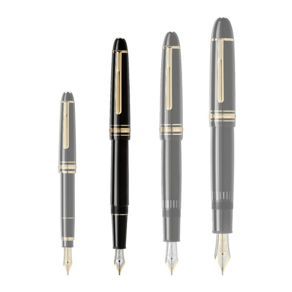 Caneta-tinteiro MONTBLANC (F) Meisterstück Classique Revestida Ouro Preta | Ref. 238.132463 Caneta-tinteiro MONTBLANC (F) Meisterstück Classique Revestida Ouro Preta | Ref. 238.132463