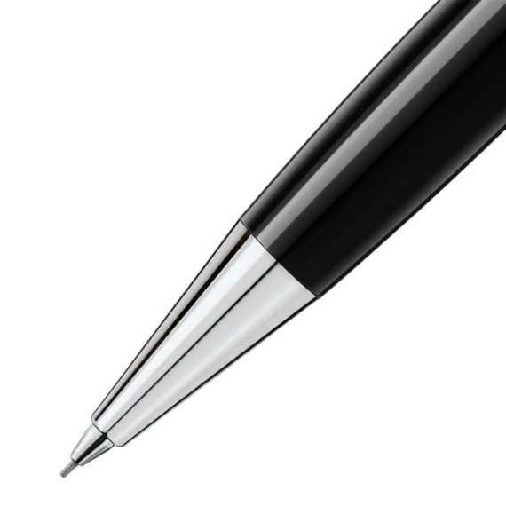Lapiseira Montblanc Meisterstück Revestida de Platina 0,5 mm Preta | Ref. 238.132447