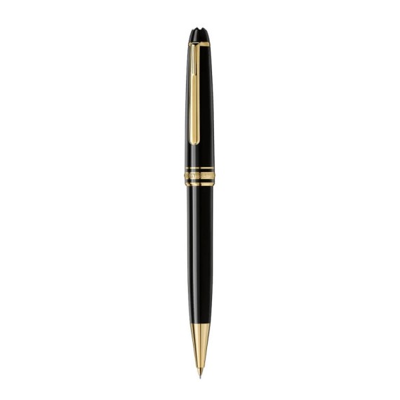 Lapiseira MONTBLANC Meisterstück Revestida Ouro 0,5 mm Preta | Ref. 238.132456