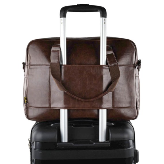 Pasta para Portátil 15.6” Lois ALVORD Castanha | Ref. 237.32034002