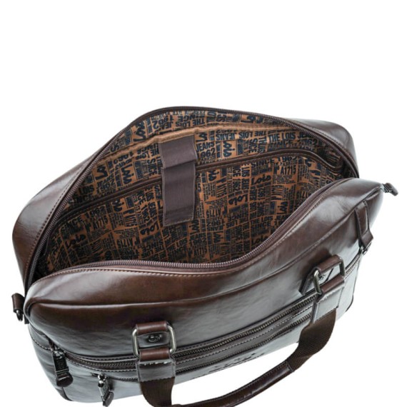 Pasta para Portátil 15.6” Lois ALVORD Castanha | Ref. 237.32034002