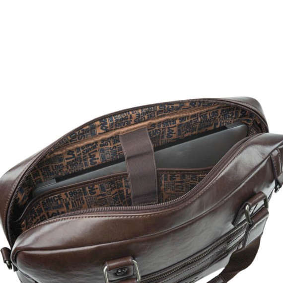 Pasta para Portátil 15.6” Lois ALVORD Castanha | Ref. 237.32034002