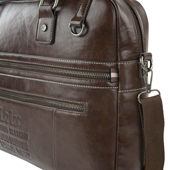 Pasta para Portátil 15.6” Lois ALVORD Castanha | Ref. 237.32034002