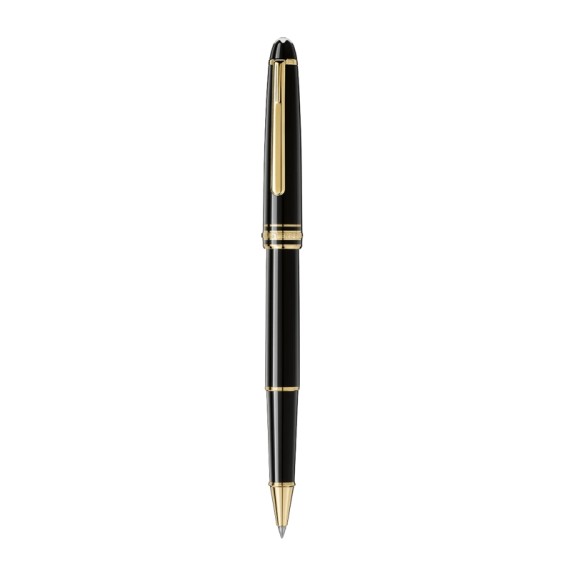 Rollerball MONTBLANC Meisterstück Revestida Ouro Preta | Ref. 238.132457
