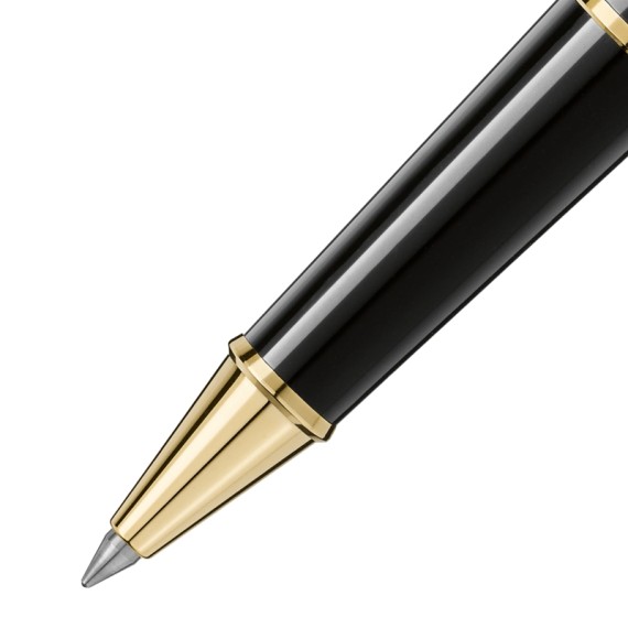 Rollerball MONTBLANC Meisterstück Revestida Ouro Preta | Ref. 238.132457