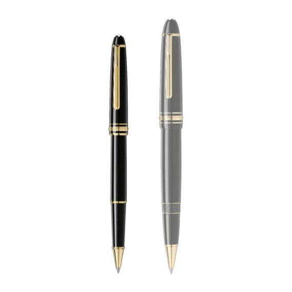Rollerball MONTBLANC Meisterstück Revestida Ouro Preta | Ref. 238.132457