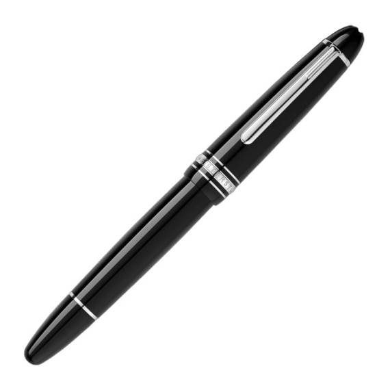 Rollerball MONTBLANC Meisterstück Revestida Platina LeGrand Preta | Ref. 238.132451