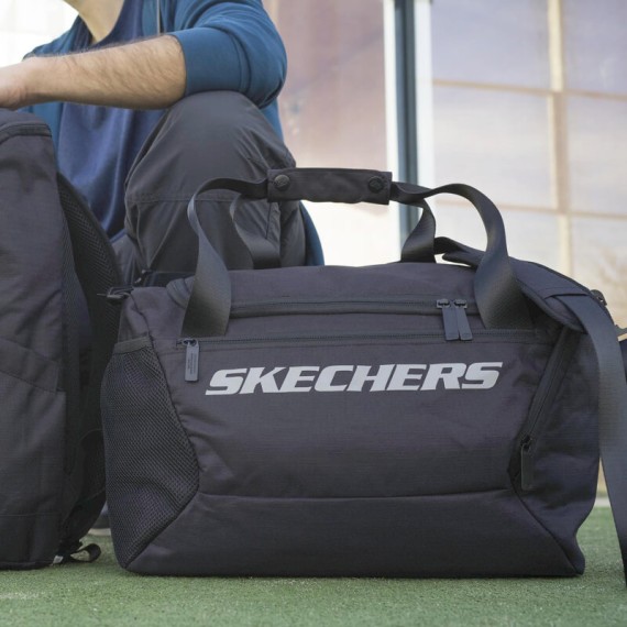 Saco de Desporto 40cm Skechers RIPSTOP Preto | Ref. 237.S120101
