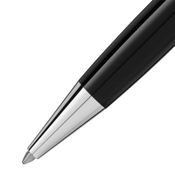Ballpoint MONTBLANC Meisterstück Classique Doué Geometry Preta | Ref. 238.132503