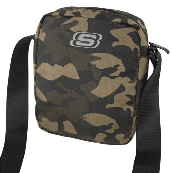 Bolsa de Tiracolo SKECHERS S1218 Camuflado Cinza | Ref. 237.S121802