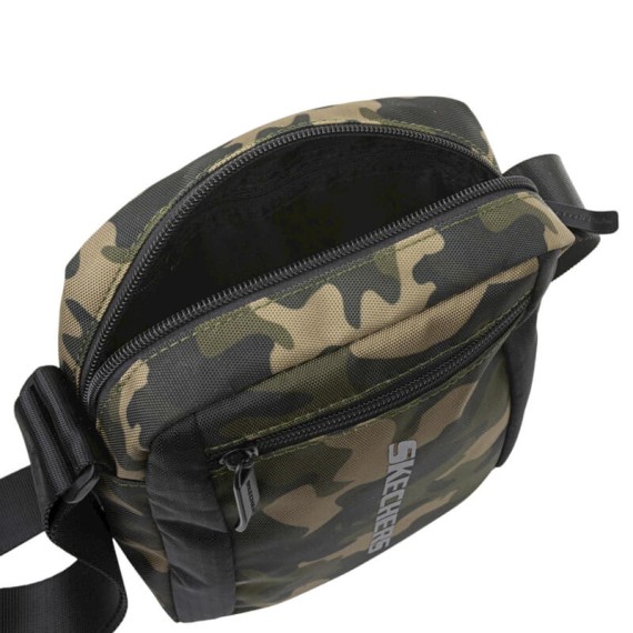 Bolsa de Tiracolo SKECHERS S1218 Camuflado Cinza | Ref. 237.S121802
