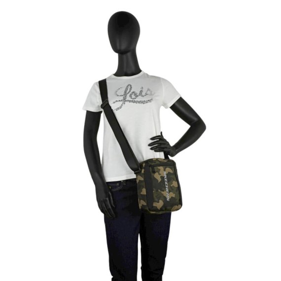 Bolsa de Tiracolo SKECHERS S1218 Camuflado Cinza | Ref. 237.S121802