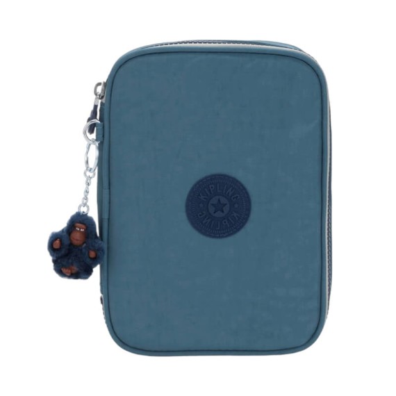 Estojo Escolar Kipling 100 PENS Baltic Aqua | Ref. 187.K0940553R Estojo Escolar Kipling 100 PENS Baltic Aqua | Ref. 187.K0940553R