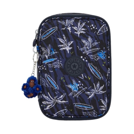 Estojo Escolar KIPLING 100 Pens Surf Sea Prt | Ref. 187.40KI6002Y70