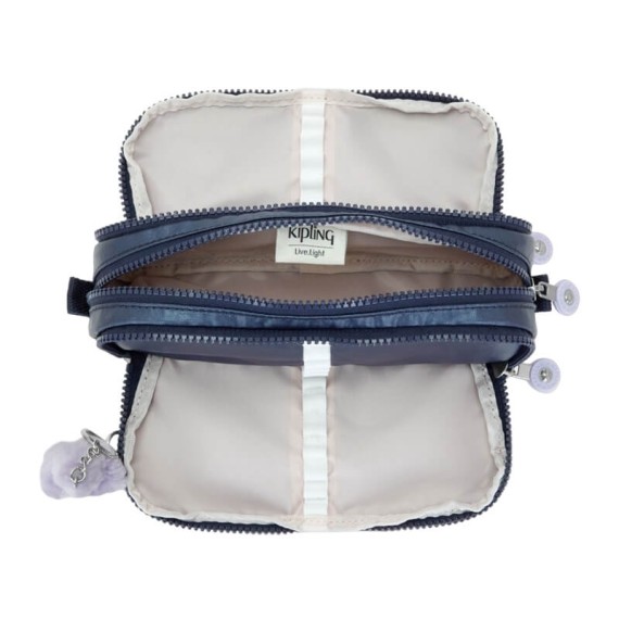 Estojo Escolar KIPLING Gitroy Admiral BI Met | Ref. 187.40KI57027SP