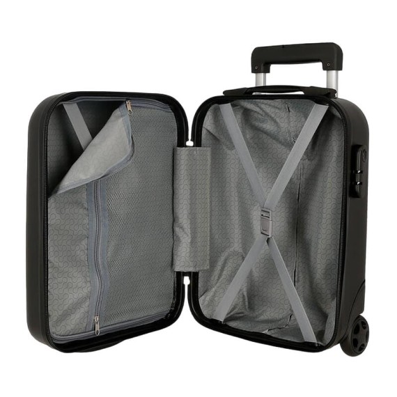 Mala de Cabine / Trolley 40cm 2R Vueling ROLL ROAD Flex Preta | Ref. 186.5849960