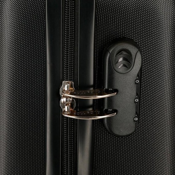 Mala de Cabine / Trolley 40cm 2R Vueling ROLL ROAD Flex Preta | Ref. 186.5849960