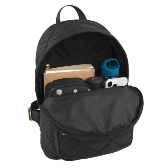 Mochila de Senhora SKECHERS S1232 Preta | Ref. 237.S123201