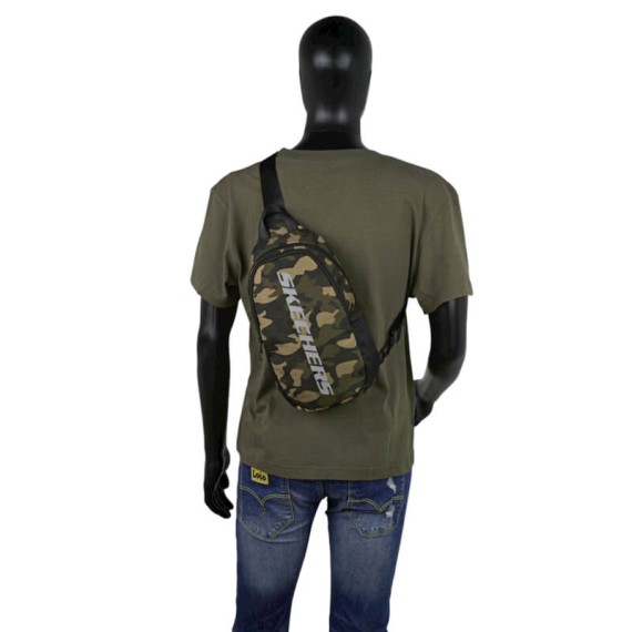 Mochila de Traçar SKECHERS S1219 Camuflado Cinza | Ref. 237.S121902