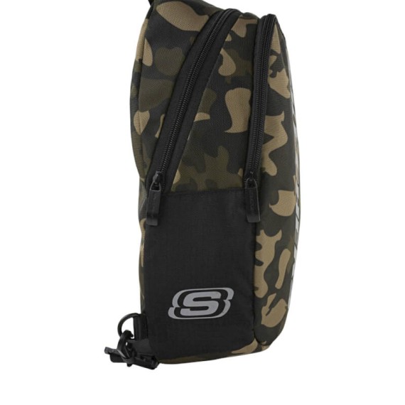 Mochila de Traçar SKECHERS S1219 Camuflado Cinza | Ref. 237.S121902