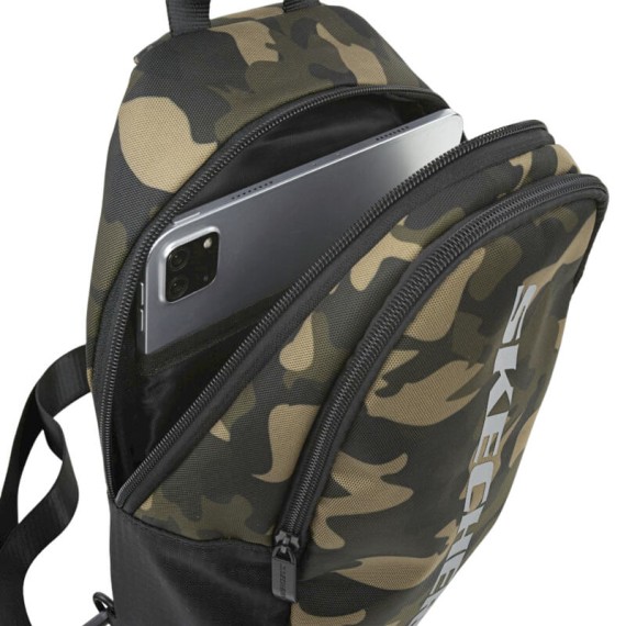 Mochila de Traçar SKECHERS S1219 Camuflado Cinza | Ref. 237.S121902