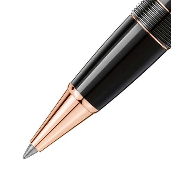 Rollerball MONTBLANC Meisterstück Rose Revestida Ouro LeGrand Preta | Ref. 238.132481 Rollerball MONTBLANC Meisterstück Rose Revestida Ouro LeGrand Preta | Ref. 238.132481