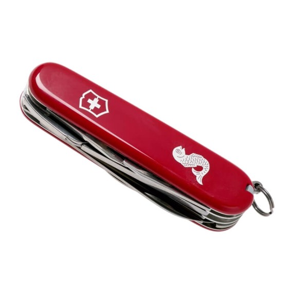 Canivete 91mm VICTORINOX Angler 1.3653.72 Vermelho | Ref. 320.13653.72