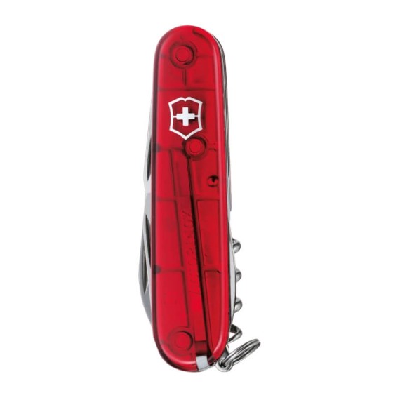 Canivete 91mm VICTORINOX Spartan 1.3603.T Vermelho Translúcido | Ref. 320.13603.T