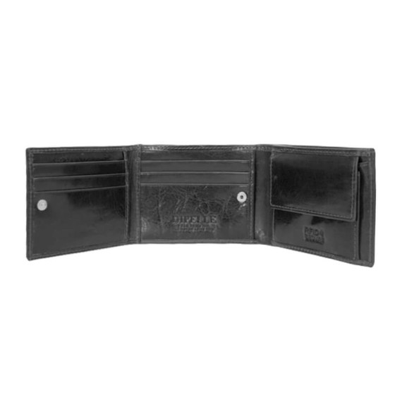 Carteira Documentos c/ P. Moedas e Mola RFID DIPELLE 1803 Dipelle | Ref. 254.DP1803P