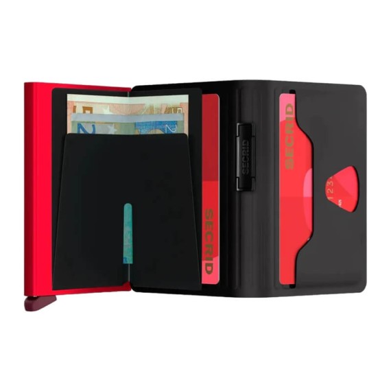 Carteira SECRID BandWallet TPU Black-Red | Ref. 297.BTP-SBR